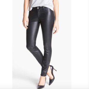 Blank NYC | Black Faux Leather Skinny Pants